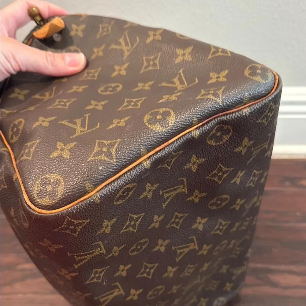 Louis Vuitton Speedy 35 Brown Monogram Bag